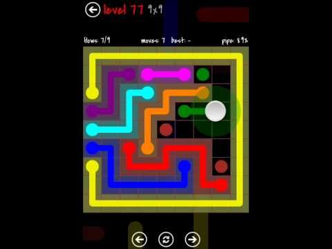 Video guide by TheDorsab3: Flow Free 9x9 level 77 #flowfree