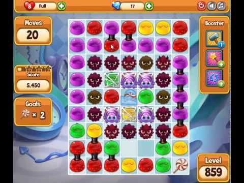 Video guide by skillgaming: Pudding Pop Mobile Level 859 #puddingpopmobile