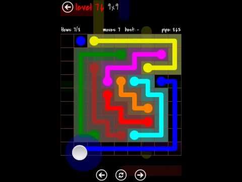 Video guide by TheDorsab3: Flow Free 9x9 level 76 #flowfree