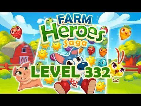 Video guide by MrAppTipper: Farm Heroes Saga. Level 332 #farmheroessaga