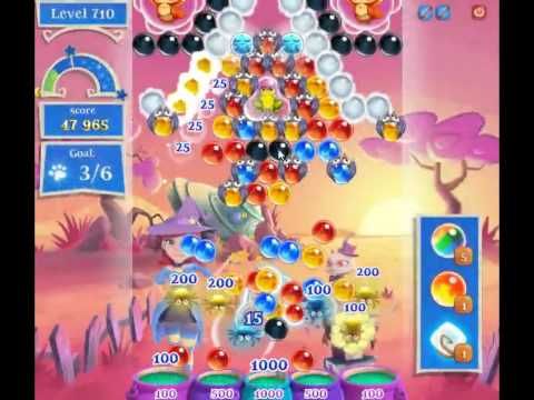 Video guide by skillgaming: Bubble Witch Saga 2 Level 710 #bubblewitchsaga
