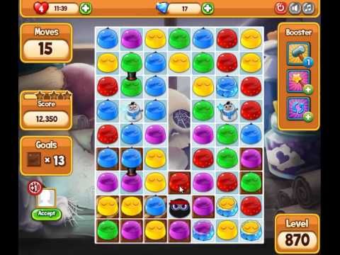 Video guide by skillgaming: Pudding Pop Mobile Level 870 #puddingpopmobile