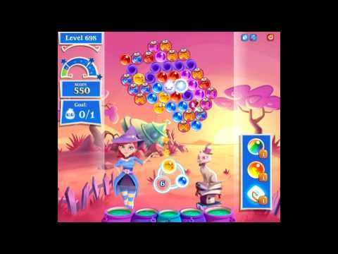 Video guide by fbgamevideos: Bubble Witch Saga 2 Level 698 #bubblewitchsaga
