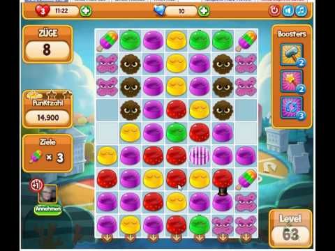 Video guide by : Pudding Pop Mobile Level 63 #puddingpopmobile