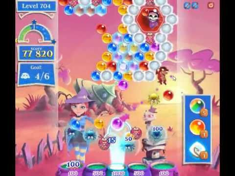 Video guide by skillgaming: Bubble Witch Saga 2 Level 704 #bubblewitchsaga