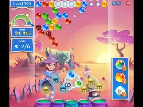Video guide by skillgaming: Bubble Witch Saga 2 Level 700 #bubblewitchsaga