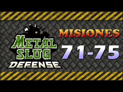 Video guide by SHAORANUCHIHA: METAL SLUG DEFENSE Level 71-75 #metalslugdefense