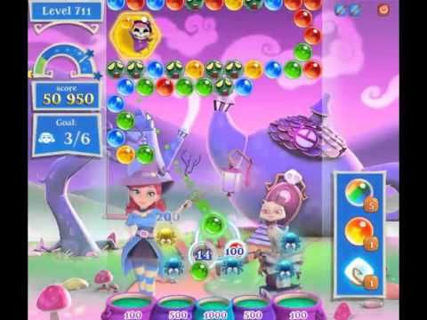 Video guide by skillgaming: Bubble Witch Saga 2 Level 711 #bubblewitchsaga