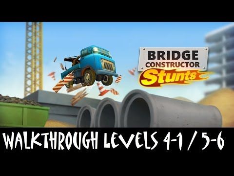 Video guide by  4-3: Bridge Constructor Stunts Level 4-1 #bridgeconstructorstunts