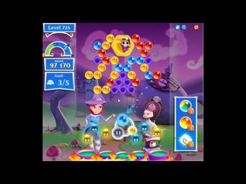 Video guide by fbgamevideos: Bubble Witch Saga 2 Level 725 #bubblewitchsaga