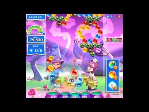 Video guide by fbgamevideos: Bubble Witch Saga 2 Level 724 #bubblewitchsaga