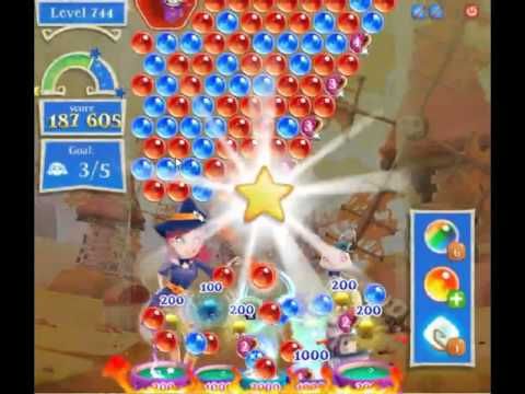 Video guide by skillgaming: Bubble Witch Saga 2 Level 744 #bubblewitchsaga
