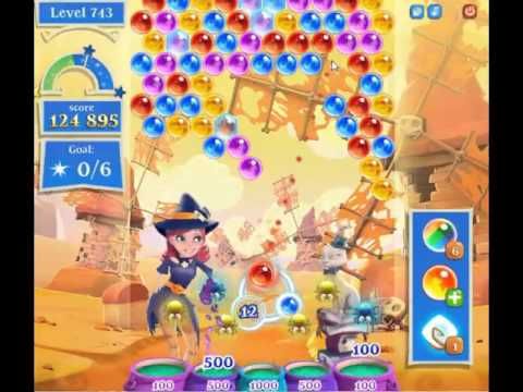 Video guide by skillgaming: Bubble Witch Saga 2 Level 743 #bubblewitchsaga