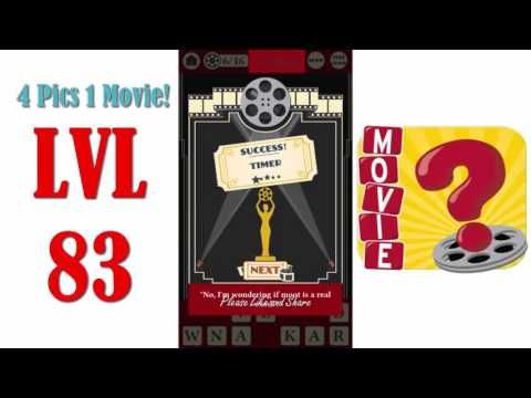 Video guide by : 4 Pics 1 Movie Level 83 #4pics1