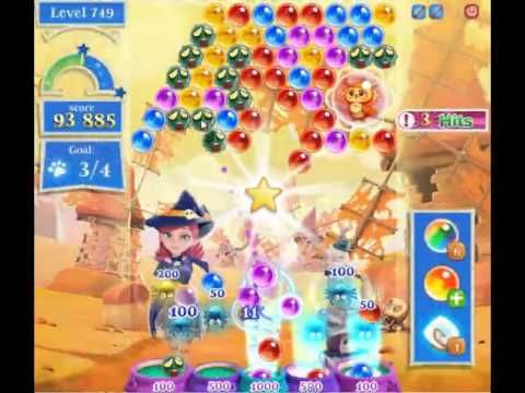 Video guide by skillgaming: Bubble Witch Saga 2 Level 749 #bubblewitchsaga