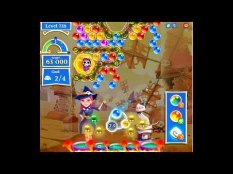 Video guide by fbgamevideos: Bubble Witch Saga 2 Level 739 #bubblewitchsaga