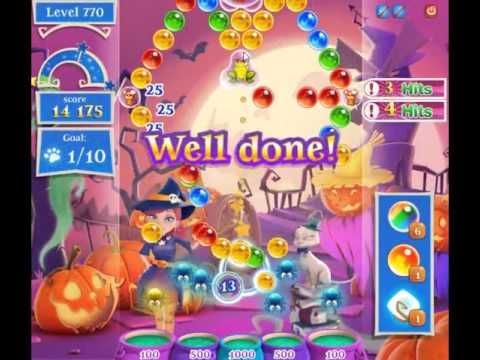 Video guide by skillgaming: Bubble Witch Saga 2 Level 770 #bubblewitchsaga