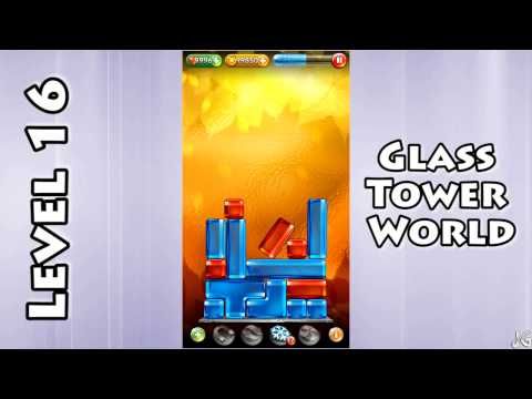Video guide by JGamerAndroid: Glass Tower World Level 16 #glasstowerworld