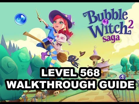 Video guide by fbgamevideos: Bubble Witch Saga 2 Level 568 #bubblewitchsaga
