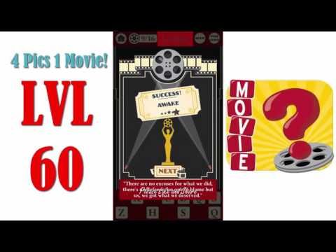 Video guide by : 4 Pics 1 Movie Level 60 #4pics1