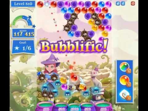 Video guide by skillgaming: Bubble Witch Saga 2 Level 810 #bubblewitchsaga