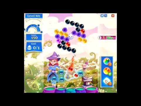 Video guide by fbgamevideos: Bubble Witch Saga 2 Level 801 #bubblewitchsaga