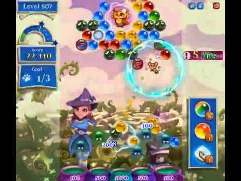 Video guide by skillgaming: Bubble Witch Saga 2 Level 807 #bubblewitchsaga