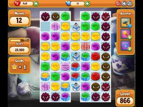 Video guide by skillgaming: Pudding Pop Mobile Level 866 #puddingpopmobile