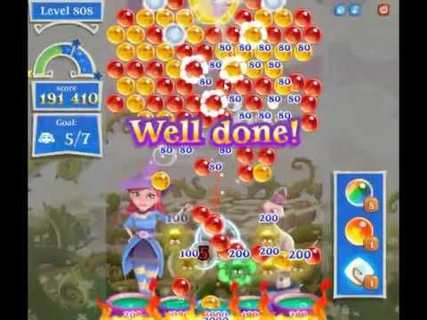 Video guide by skillgaming: Bubble Witch Saga 2 Level 808 #bubblewitchsaga
