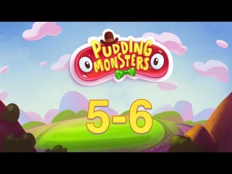 Video guide by  1 Star & 0 Stars Walkthrough: Pudding Monsters Level 5-6 #puddingmonsters