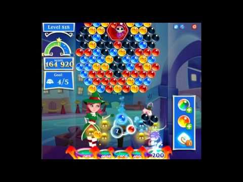 Video guide by fbgamevideos: Bubble Witch Saga 2 Level 818 #bubblewitchsaga