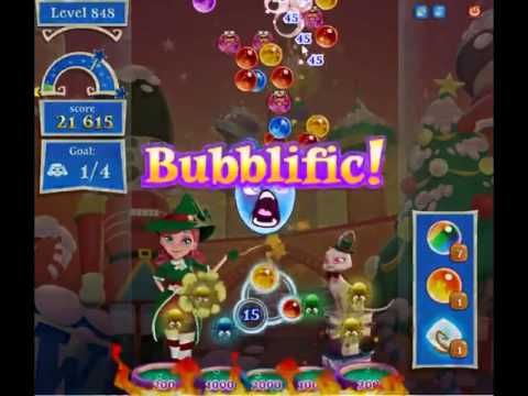 Video guide by skillgaming: Bubble Witch Saga 2 Level 848 #bubblewitchsaga