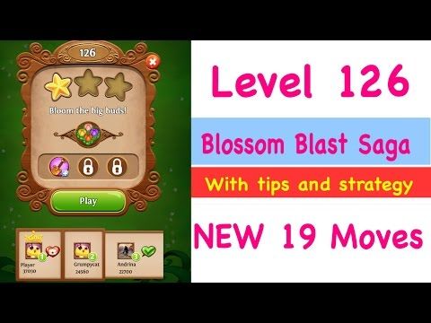 Video guide by : Blossom Blast Saga Level 126 #blossomblastsaga