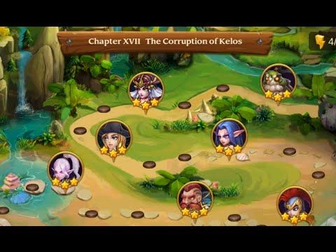 Video guide by : Heroes Charge Chapter 17. level 93 #heroescharge