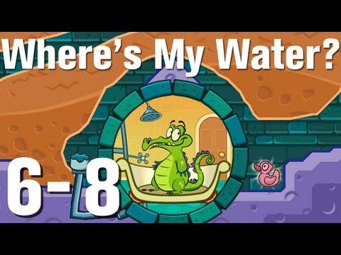 Video guide by HowcastGaming: Where's My Water? level 6-8 #wheresmywater