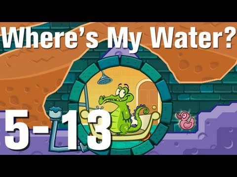Video guide by HowcastGaming: Where's My Water? level 5-13 #wheresmywater