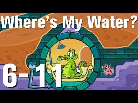 Video guide by HowcastGaming: Where's My Water? level 6-11 #wheresmywater