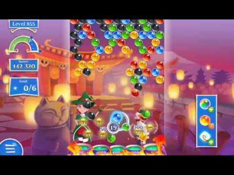 Video guide by skillgaming: Bubble Witch Saga 2 Level 855 #bubblewitchsaga