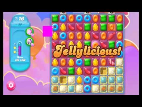 Video guide by skillgaming: Candy Crush Jelly Saga Level 59 #candycrushjelly