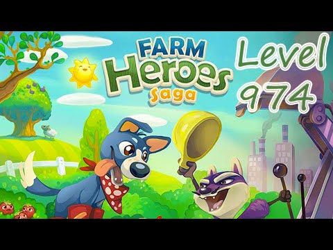 Video guide by armgaming76: Farm Heroes Saga. Level 974 #farmheroessaga