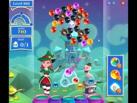 Video guide by skillgaming: Bubble Witch Saga 2 Level 889 #bubblewitchsaga