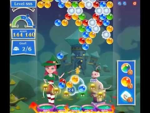 Video guide by skillgaming: Bubble Witch Saga 2 Level 888 #bubblewitchsaga
