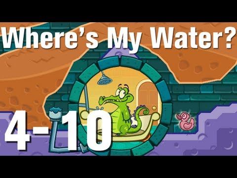 Video guide by HowcastGaming: Where's My Water? level 4-10 #wheresmywater