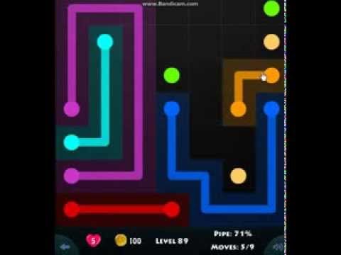 Video guide by 2GamerTube: Flow Game Level 81 - 90 #flowgame