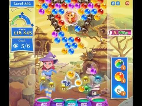 Video guide by skillgaming: Bubble Witch Saga 2 Level 892 #bubblewitchsaga