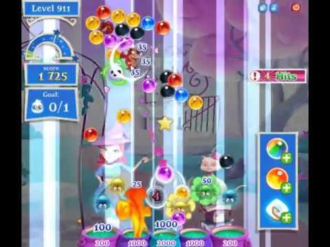 Video guide by skillgaming: Bubble Witch Saga 2 Level 911 #bubblewitchsaga