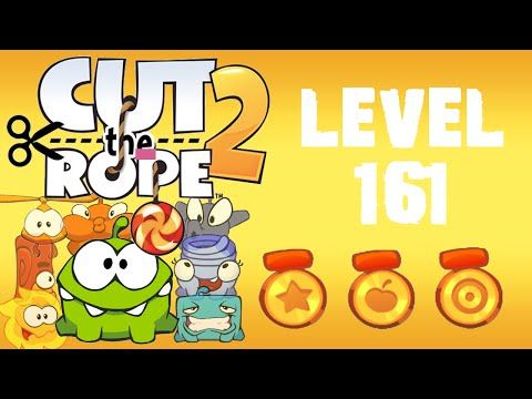 Video guide by : Cut the Rope 2 Level 161 #cuttherope