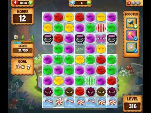 Video guide by skillgaming: Pudding Pop Mobile Level 316 #puddingpopmobile