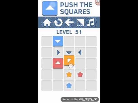Video guide by : Push The Squares Level 49-54 #pushthesquares