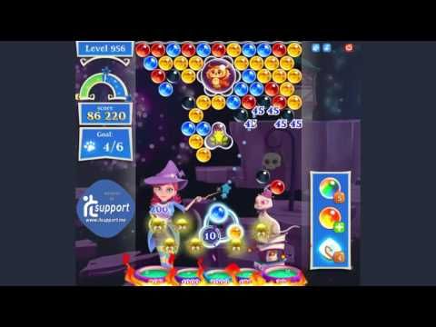 Video guide by TechcowDotCom: Bubble Witch Saga 2 Level 956 #bubblewitchsaga
